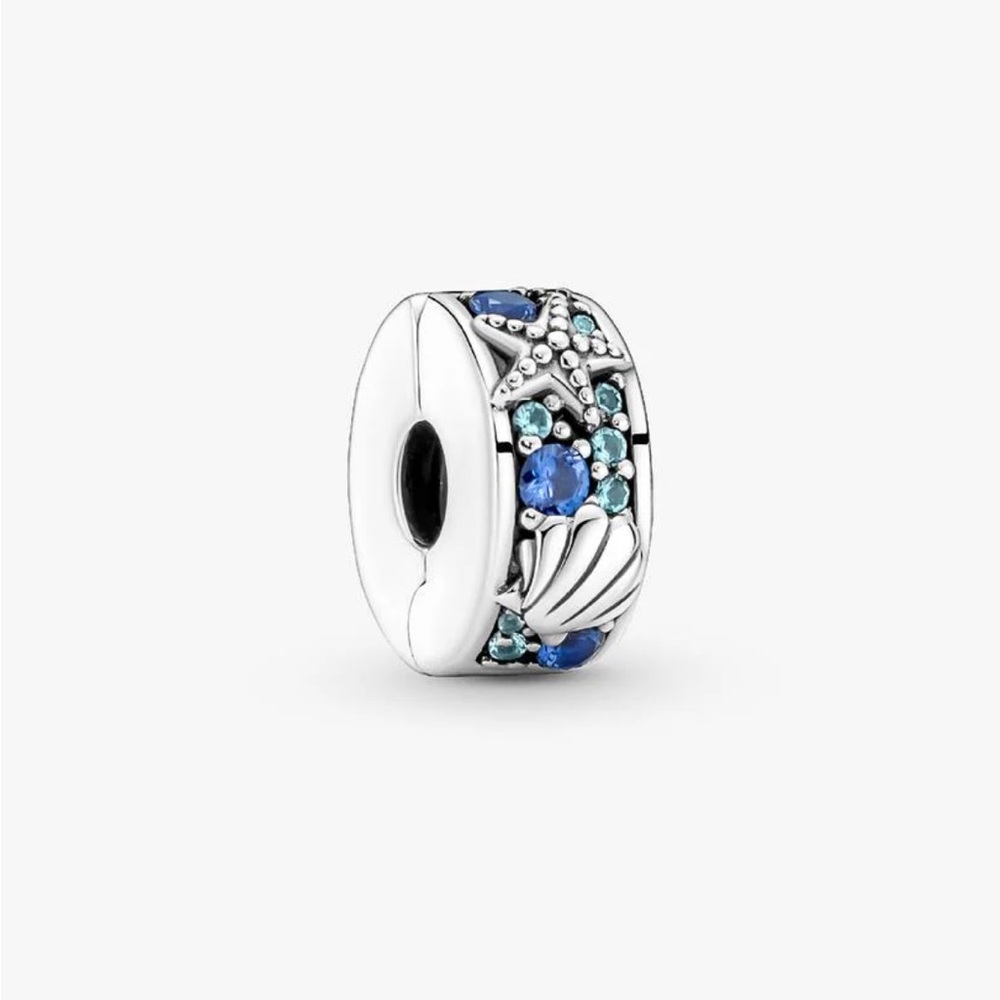 Pandora Tropical Starfish & Shell Chip Charm
